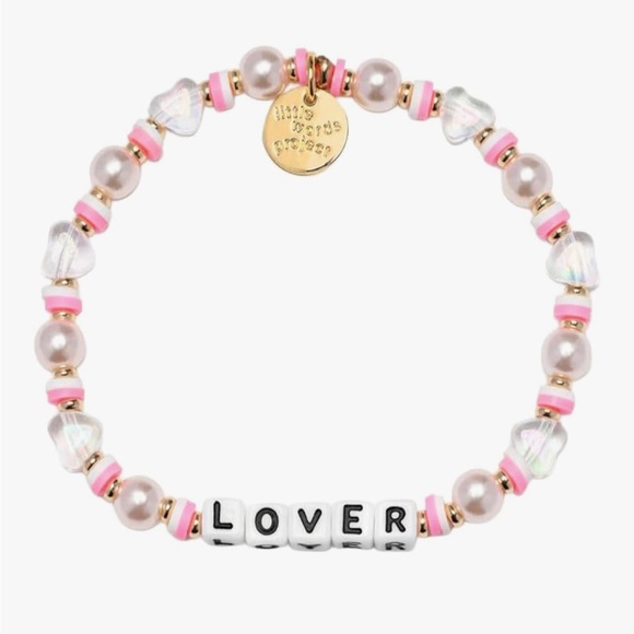 NWT - Little Words Project 'LOVER' Bracelet - Picture 2 of 5